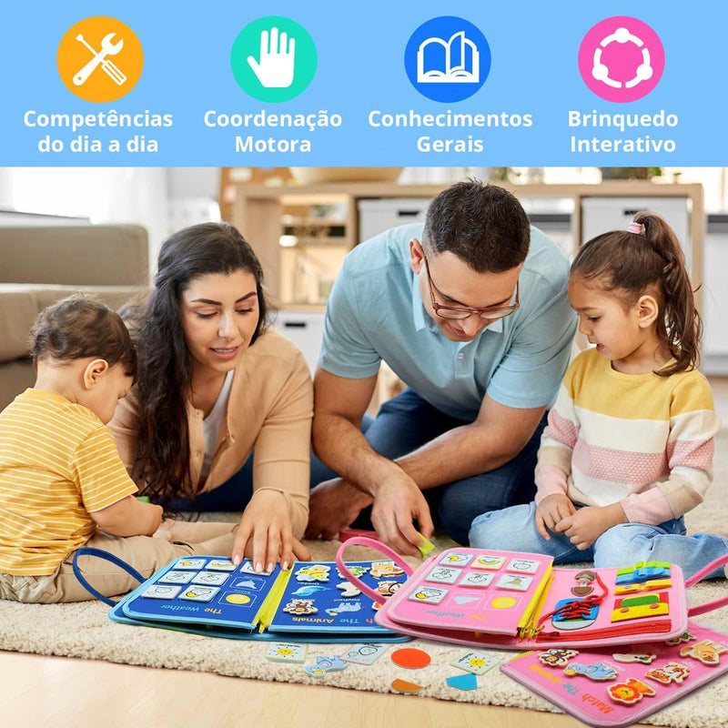 Livro Infantil de Atividades Educacionais - PlayMind