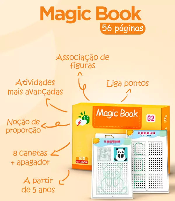 Caderno de Desenvolvimento Infantil MagicBook