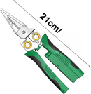Alicate Multifuncional 8 em 1 com medição de eletricidade e decapagem de fios