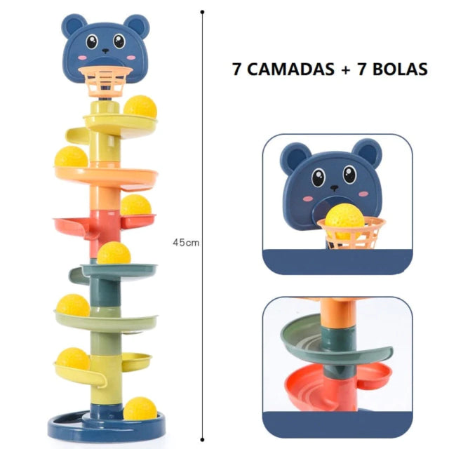 Torre Educativa Rolling Ball