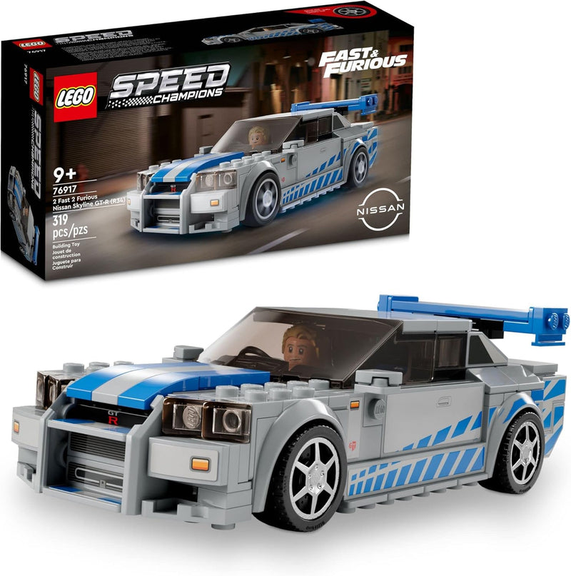 LEGO Speed Champions Nissan Skyline GT-R (R34) - Edição 2 Fast 2 Furious