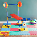 Kit Brinquedos De Academia Para Crianças- Esteira - Bicicleta - Barra - Kit Completo Para Muita Diversão