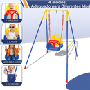 Conjunto de balanço 3 em 1 para crianças seguro e divertido