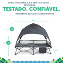 Berço Portátil Dobrável Infantil Cama de Viagem Segura e Confortável