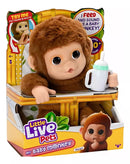 Pelúcia Interativa Macaquinho My Baby - Realista e Muita Diversão!