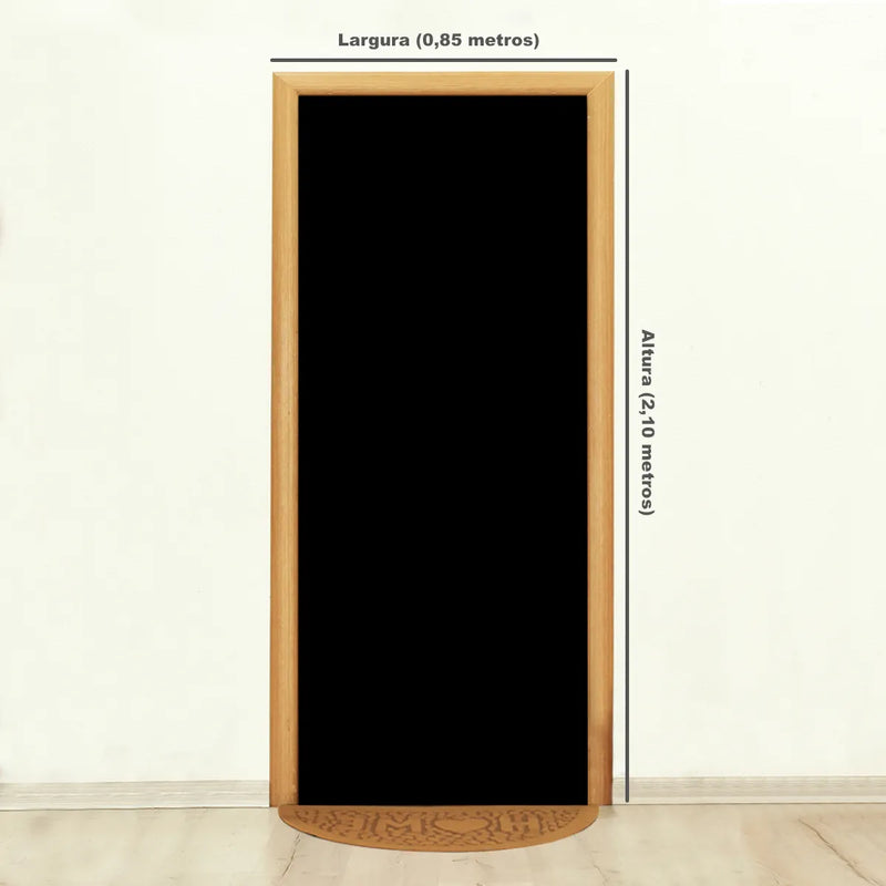 Capas de Porta Decorativas em Tecido com Efeito Sublimado – Kit 8 Unidades Variadas