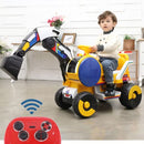 Escavadeira de Brinquedo com Escavadeira Elétrica Diversão Sem Fim