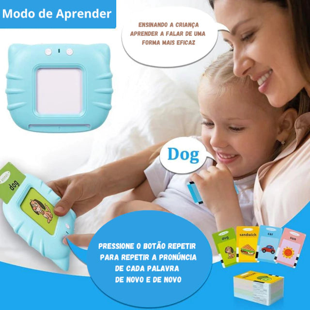 CardKids Educacional para aprender Inglês 224 Palavras