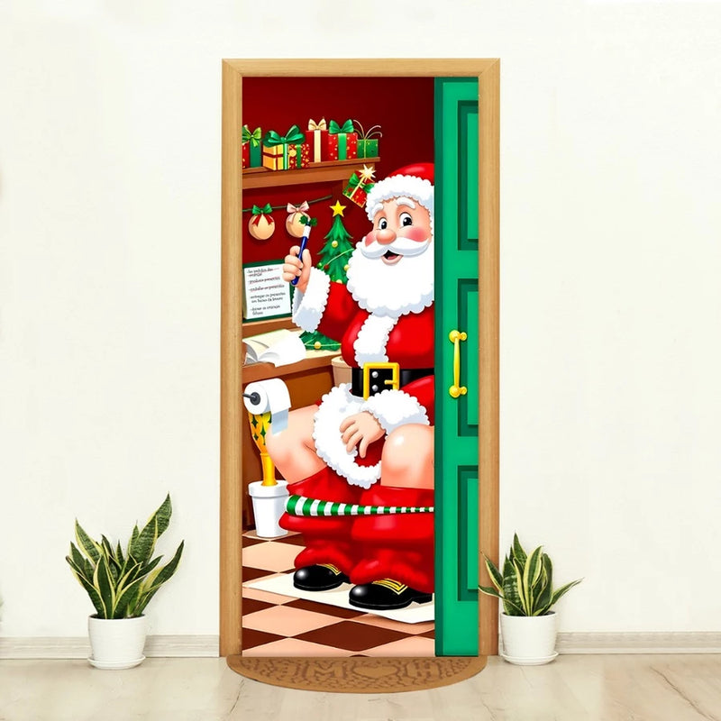 Capas de Porta Decorativas em Tecido com Efeito Sublimado – Kit 8 Unidades Variadas