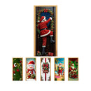 Capas de Porta Decorativas em Tecido com Efeito Sublimado – Kit 8 Unidades Variadas