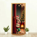 Capas de Porta Decorativas em Tecido com Efeito Sublimado – Kit 8 Unidades Variadas