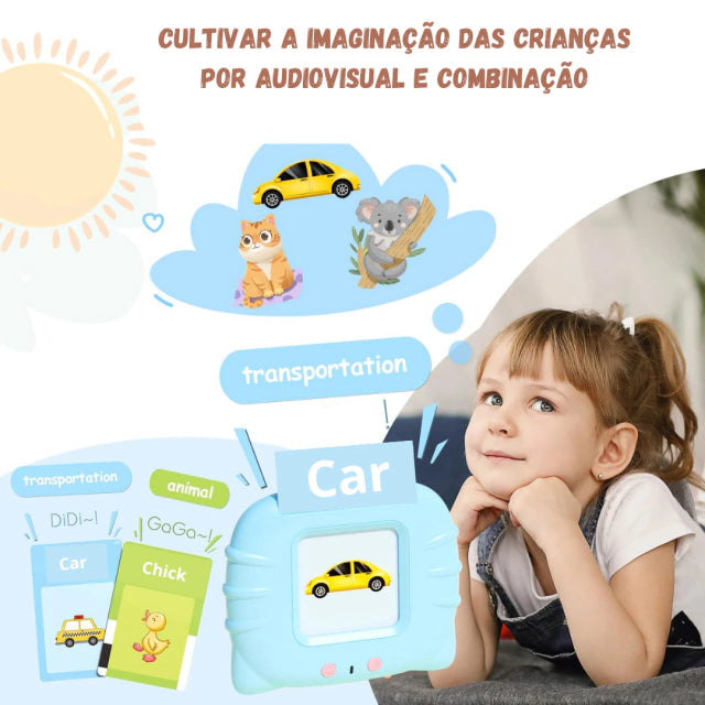 CardKids Educacional para aprender Inglês 224 Palavras